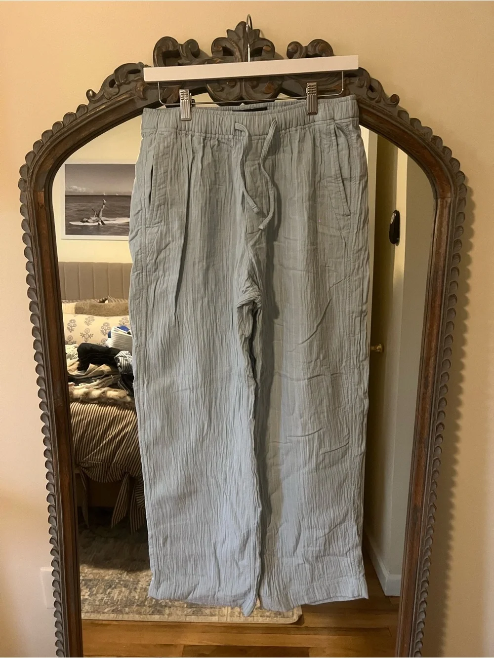 Abercrombie linen gauze pants